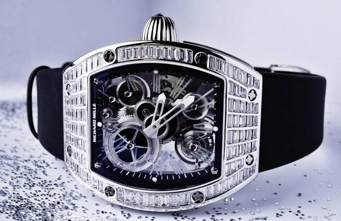 Review Richard Mille RM 018 Boucheron Tourbillon diamonds Replica Watch